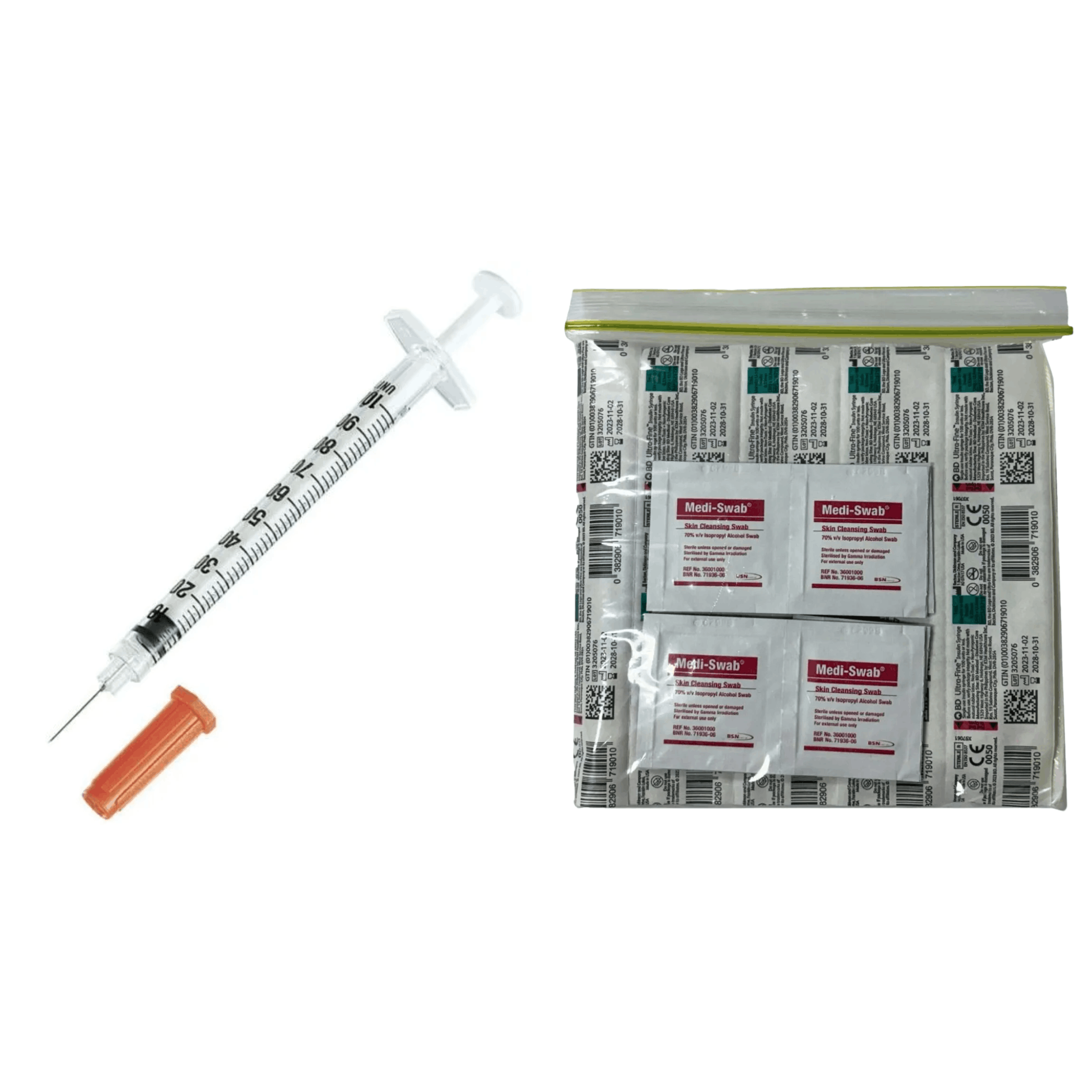 Intracavernosal Injection 1.0mL (100 Unit) Syringe Starter Pack - 20 Pack