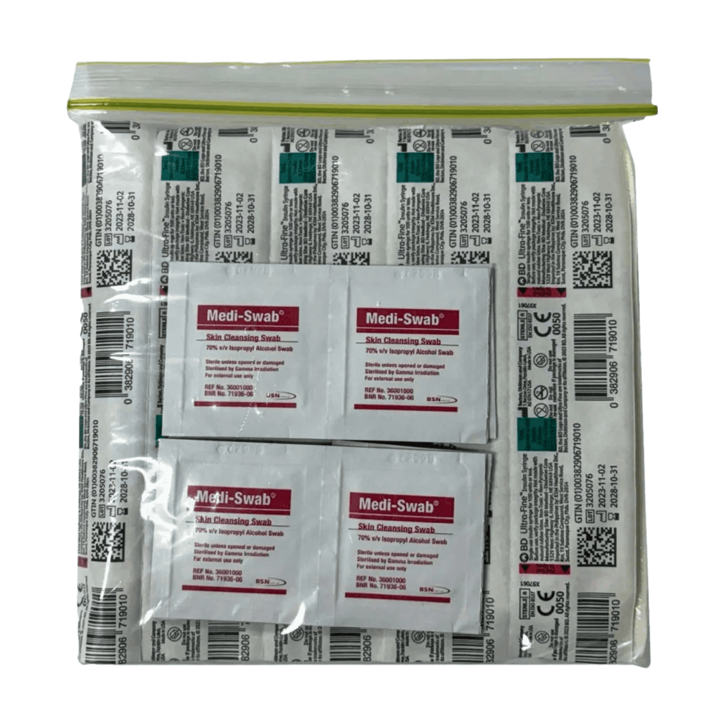 Intracavernosal Injection 1.0mL (100 Unit) Syringe Starter Pack - 20 Pack