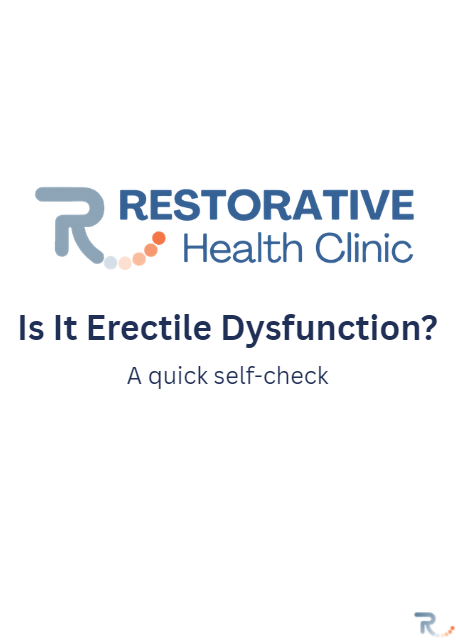 Is It Erectile Dysfunction? Take Our Free Self-Check
