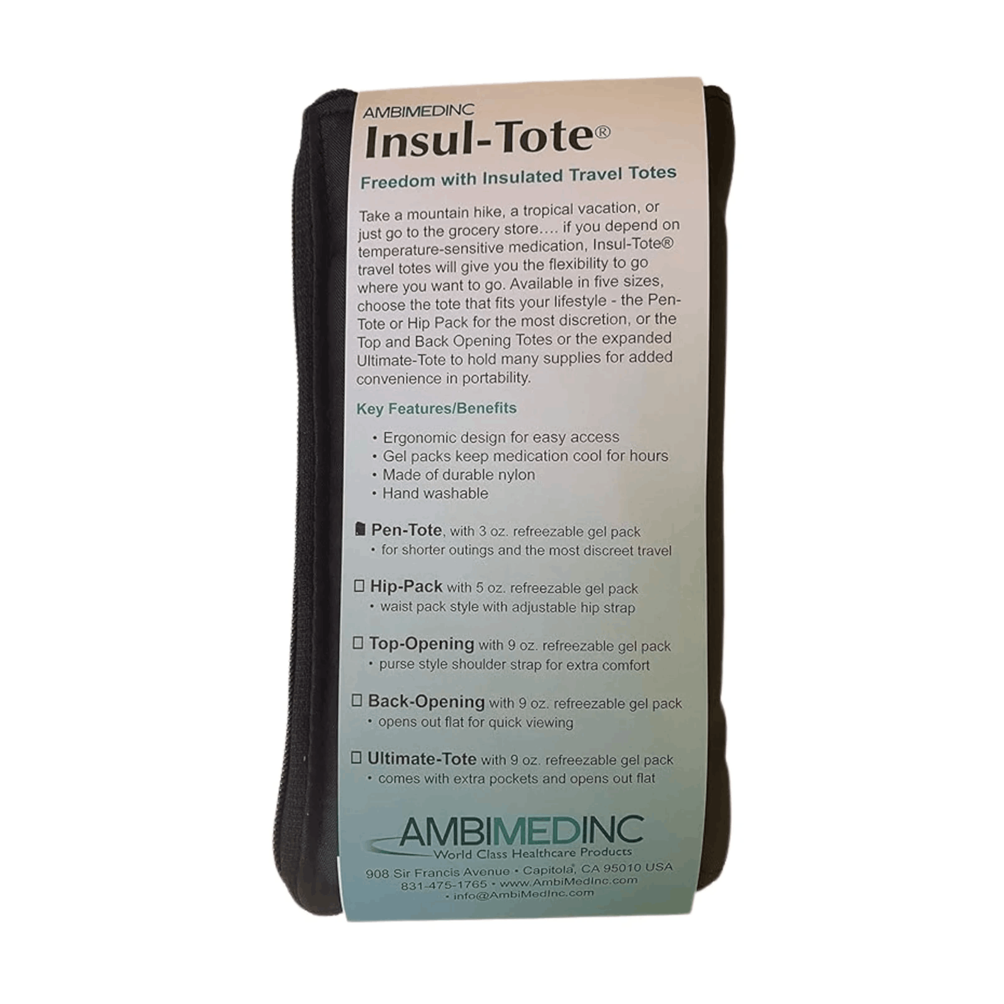 Insul-Tote® Pen Tote – Temperature-Controlled Medication Storage