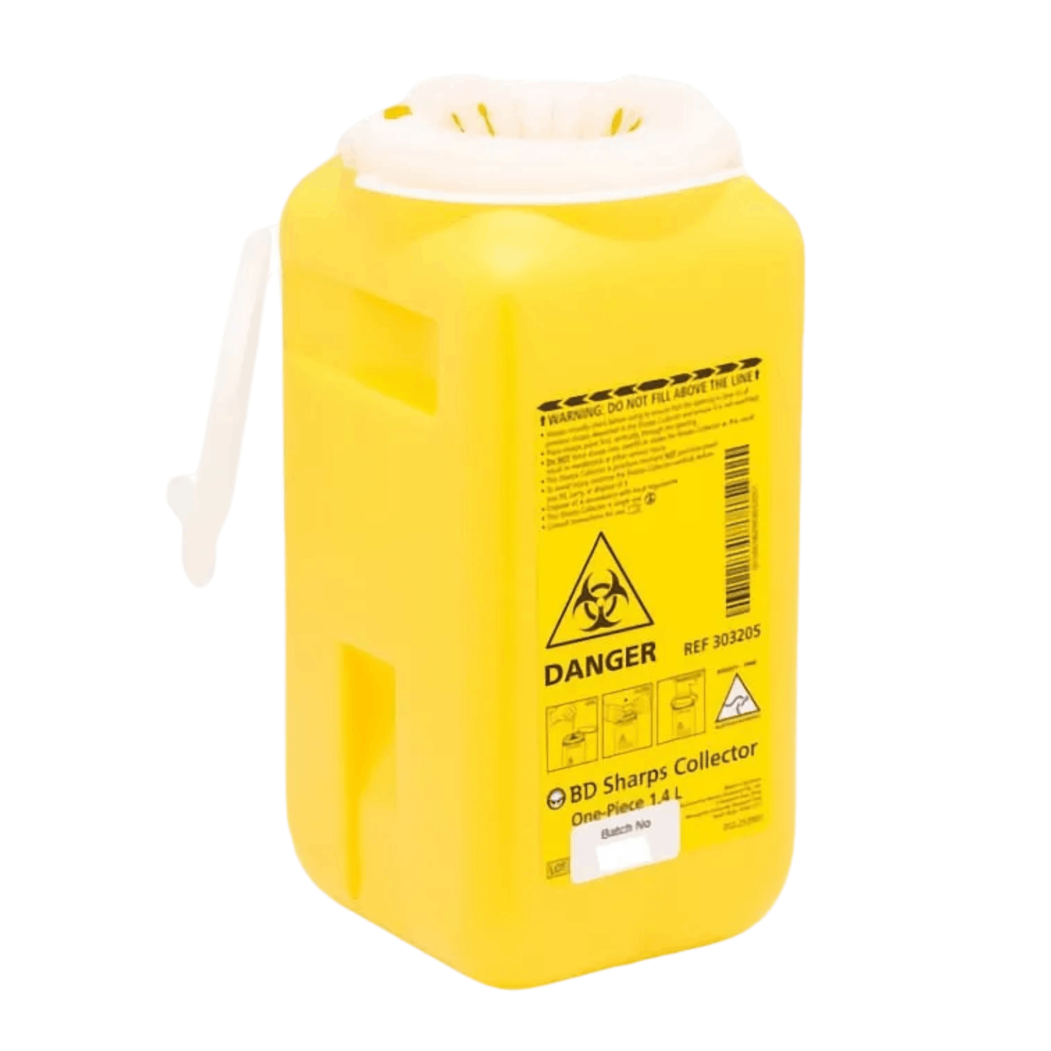 Sharps Disposable Bin 1.4L