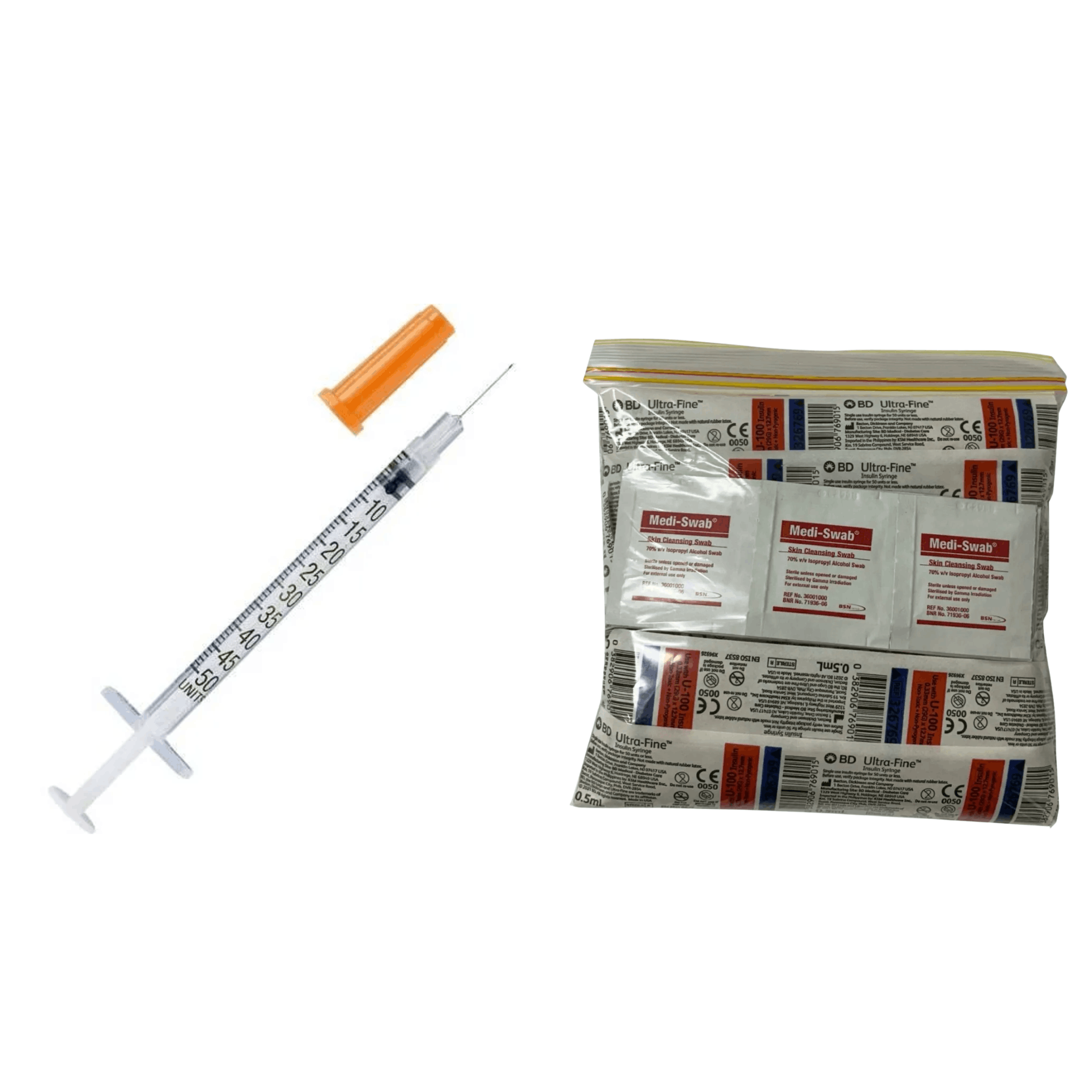 Intracavernosal Injection 0.5mL (50 Unit) Syringe Starter Pack – 20 Pack
