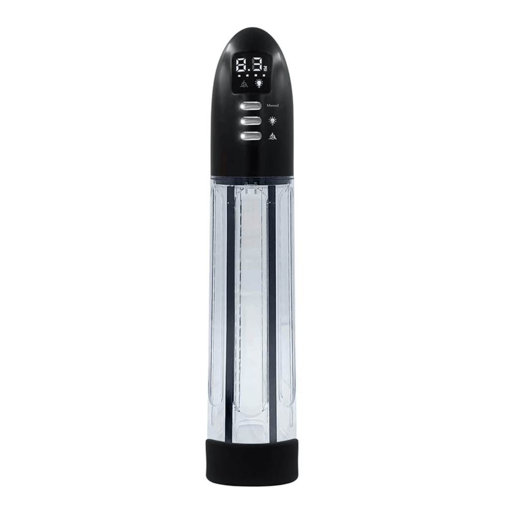 THERAPUMP™ LED Penis Pump – Red Light + Vacuum Erectile Support Device