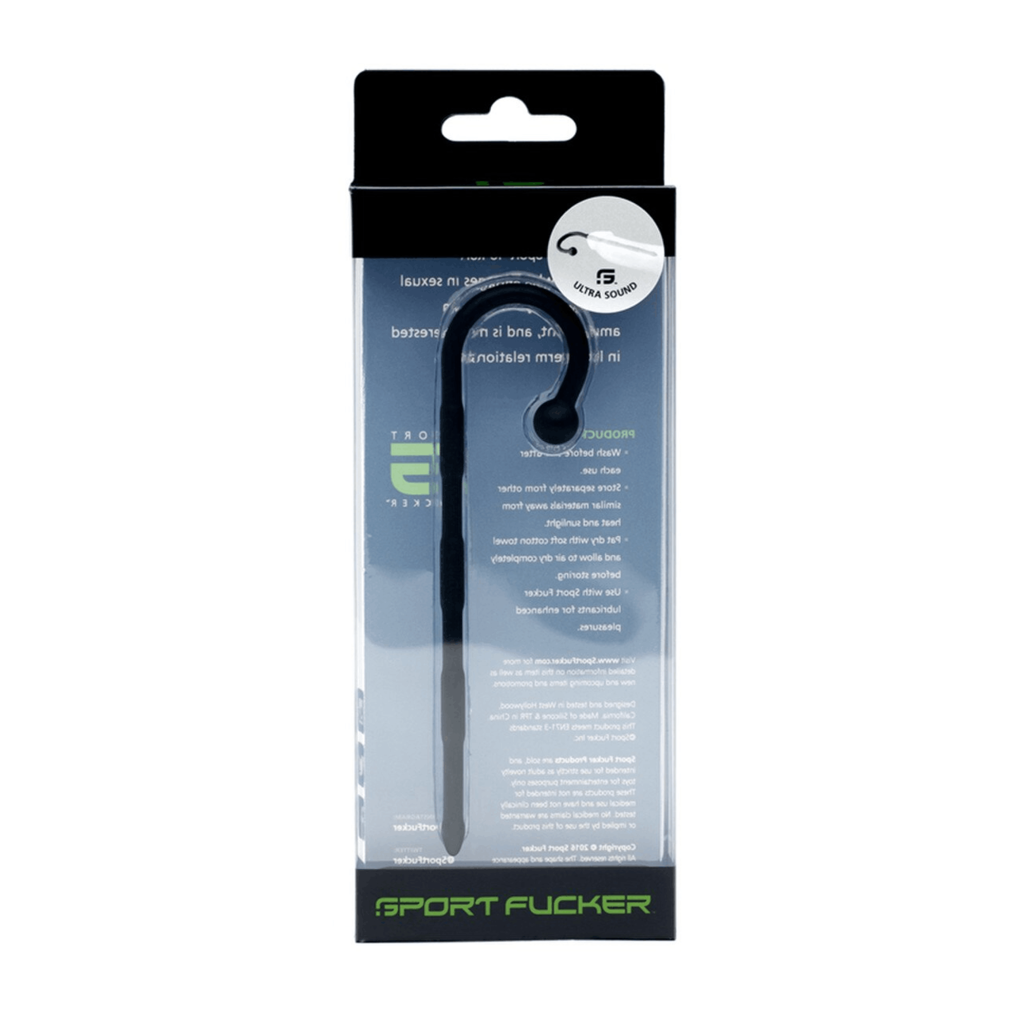 Ultra Sound Black – Premium Silicone Urethral Sound